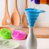 The Decor Haven Küche & Esszimmer-Zusammenklappbarer Trichterbehälter – Praktisches faltbares Küchenwerkzeug
