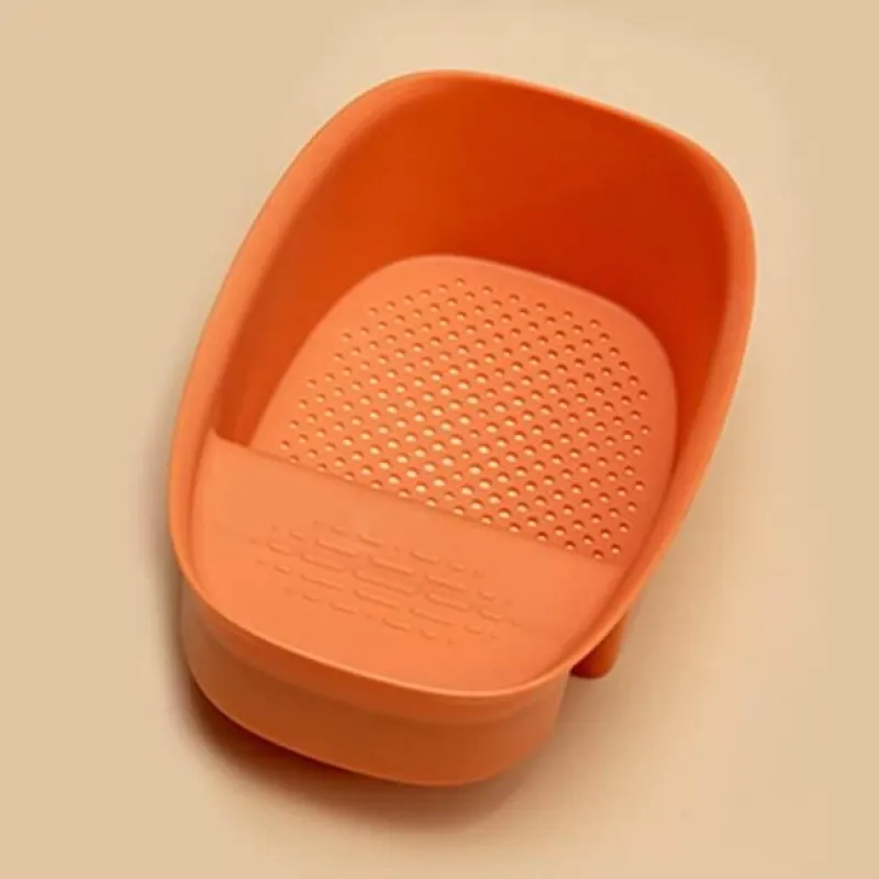 The Culinary Kit Küche & Esszimmer-Zusammenklappbares Küchenspülensieb – Abflusskorb zum Auffangen von Essensresten