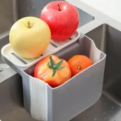 The Culinary Kit Küche & Esszimmer-Zusammenklappbares Spülbeckensieb – faltbarer Abflusskorb für die Küche