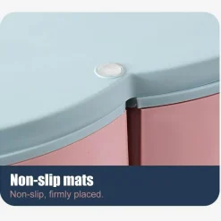 Space Savvy Küche & Esszimmer-Zweilagige rotierende Blumen-Süßigkeiten-Snackbox