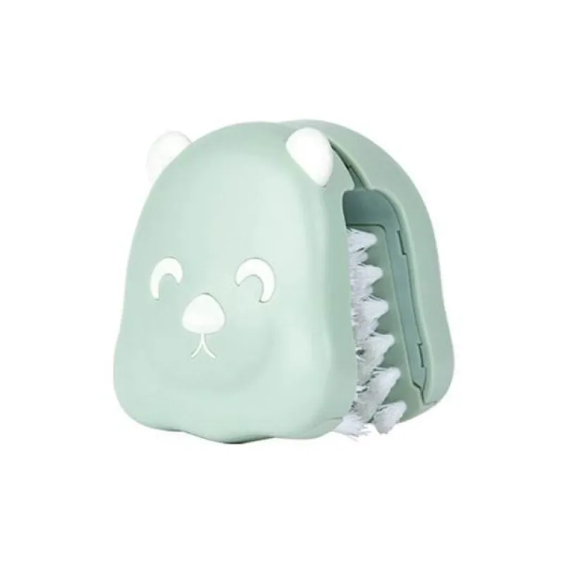 The Culinary Kit Küche & Esszimmer-Zweiseitige Reinigungsbürste für Küchenmesser – Doppelseitiges Geschirrspülwerkzeug