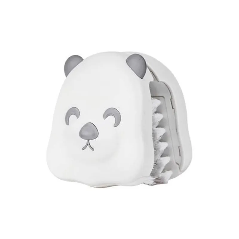 The Culinary Kit Küche & Esszimmer-Zweiseitige Reinigungsbürste für Küchenmesser – Doppelseitiges Geschirrspülwerkzeug